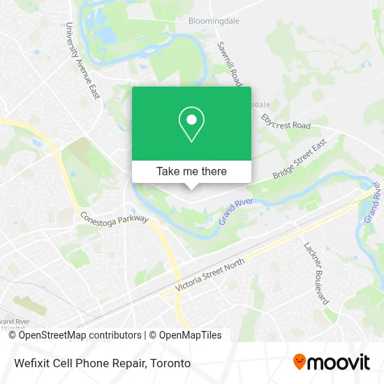 Wefixit Cell Phone Repair map
