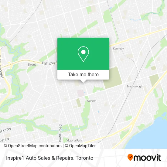 Inspire1 Auto Sales & Repairs map