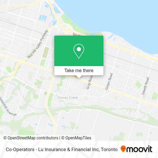 Co-Operators - Lu Insurance & Financial Inc map