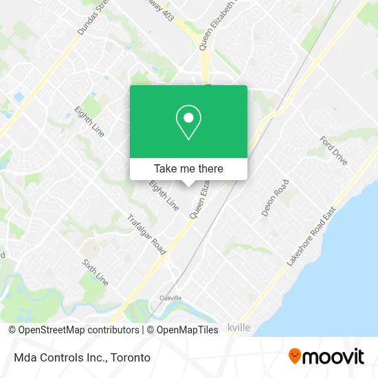 Mda Controls Inc. map