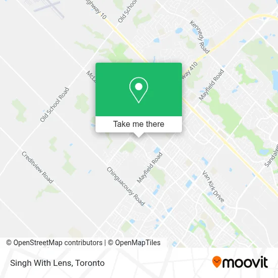 Singh With Lens map