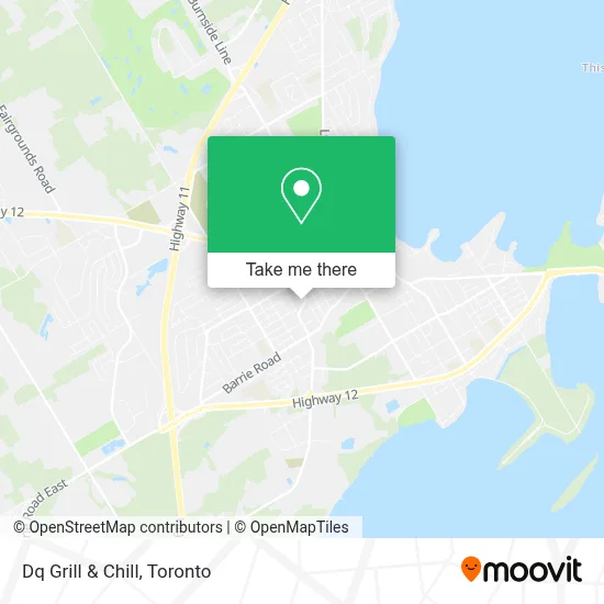 Dq Grill & Chill map