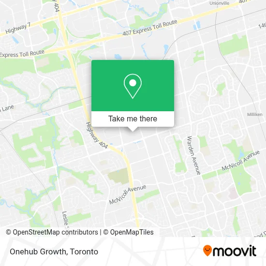 Onehub Growth map