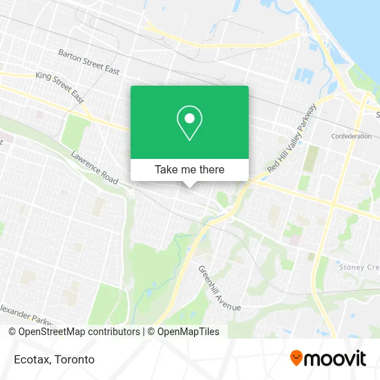 Ecotax map