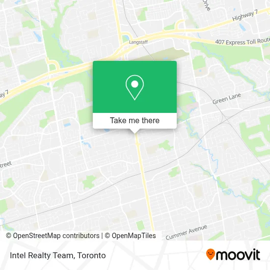 Intel Realty Team map
