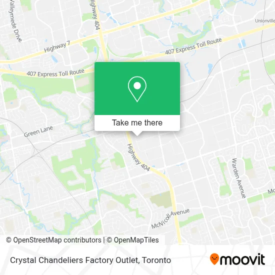 Crystal Chandeliers Factory Outlet map