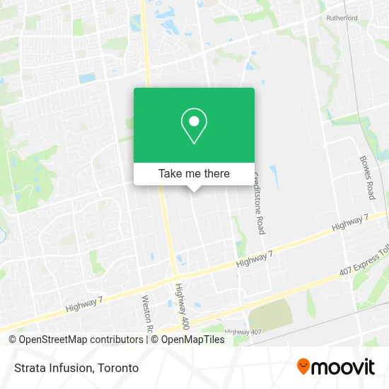 Strata Infusion map