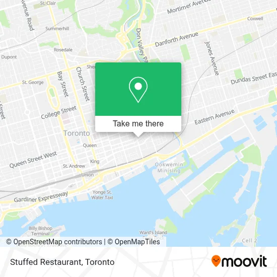 Stuffed Restaurant map
