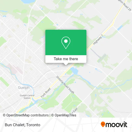 Bun Chalet map