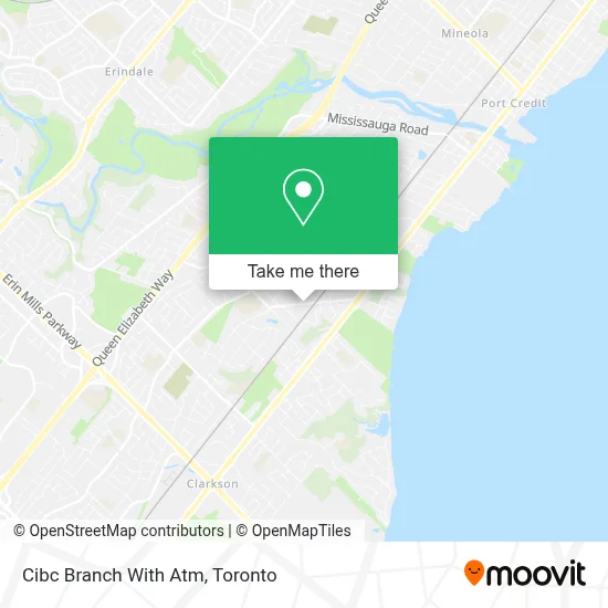 Cibc Branch With Atm map