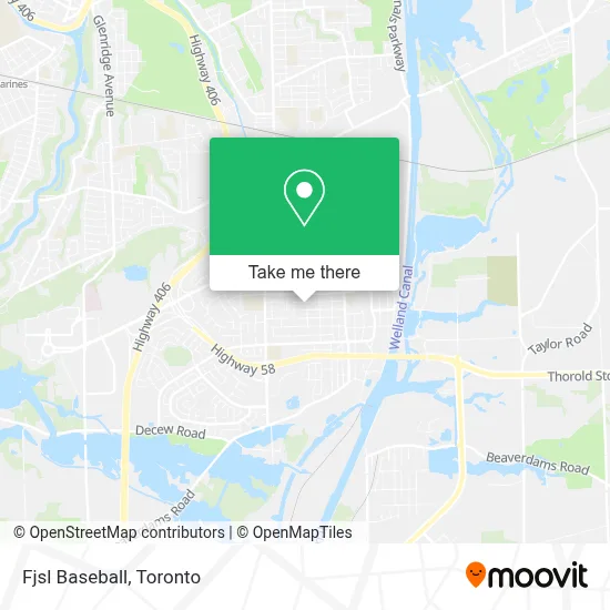 Fjsl Baseball map