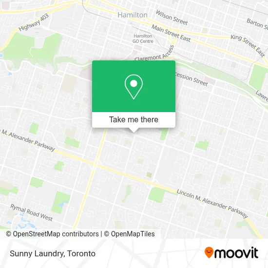 Sunny Laundry map