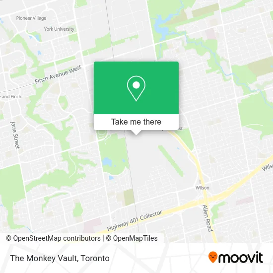 The Monkey Vault map