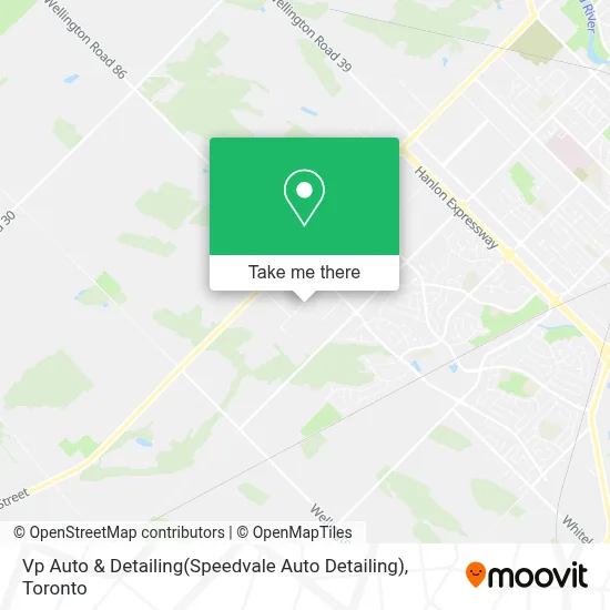 Vp Auto & Detailing(Speedvale Auto Detailing) map