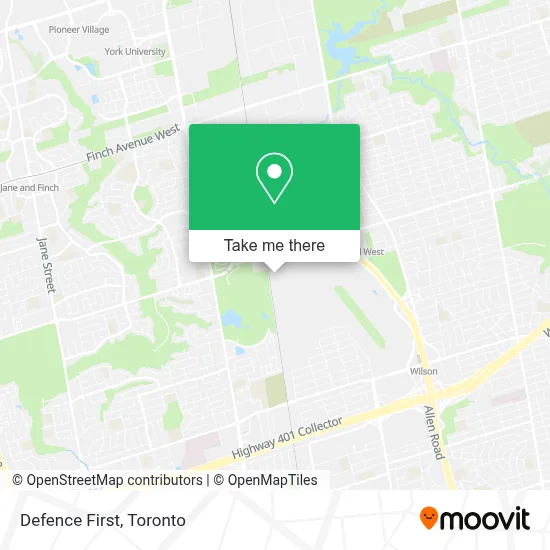 Defence First map