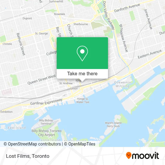 Lost Films map