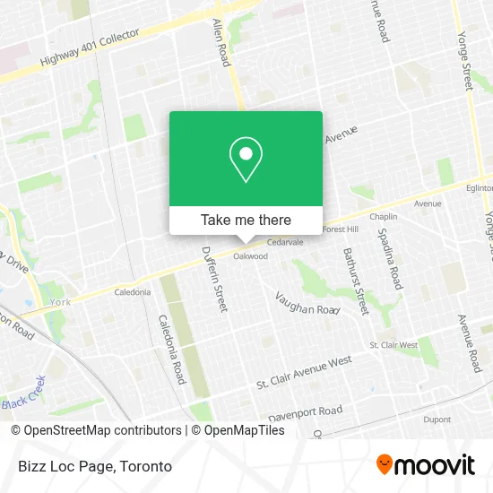 Bizz Loc Page map