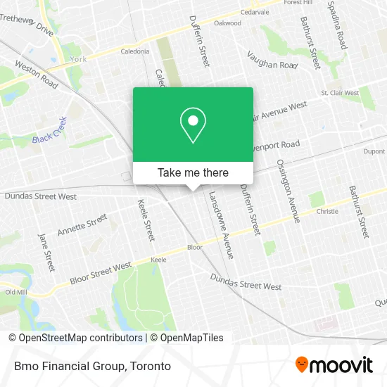 Bmo Financial Group map