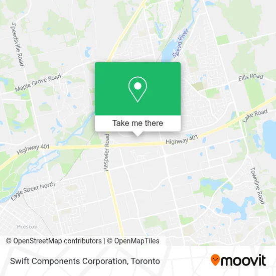 Swift Components Corporation map