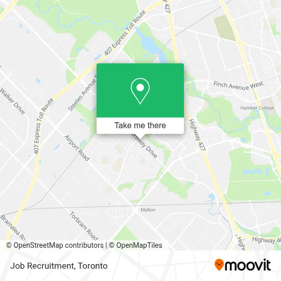 Job Recruitment map