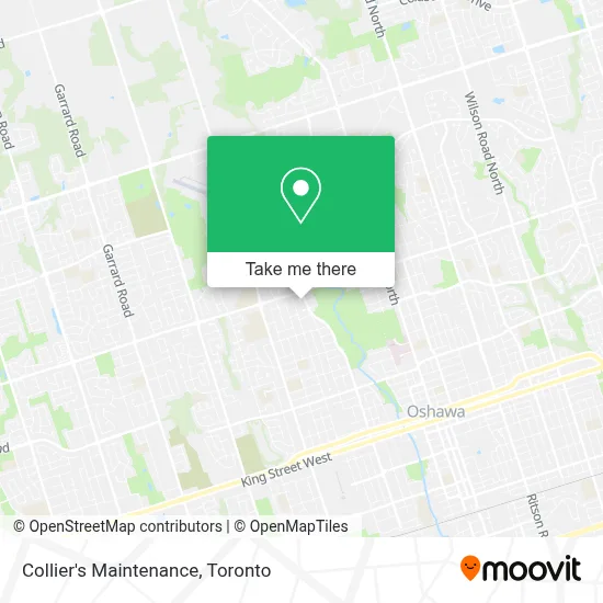 Collier's Maintenance map