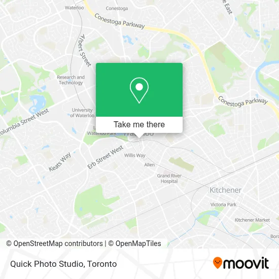 Quick Photo Studio map