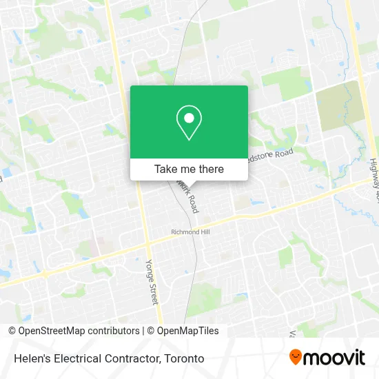 Helen's Electrical Contractor map