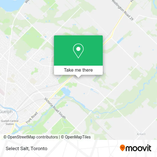 Select Salt map