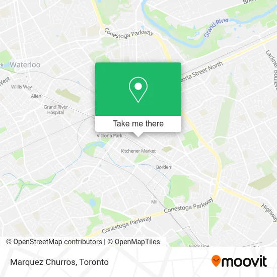 Marquez Churros map