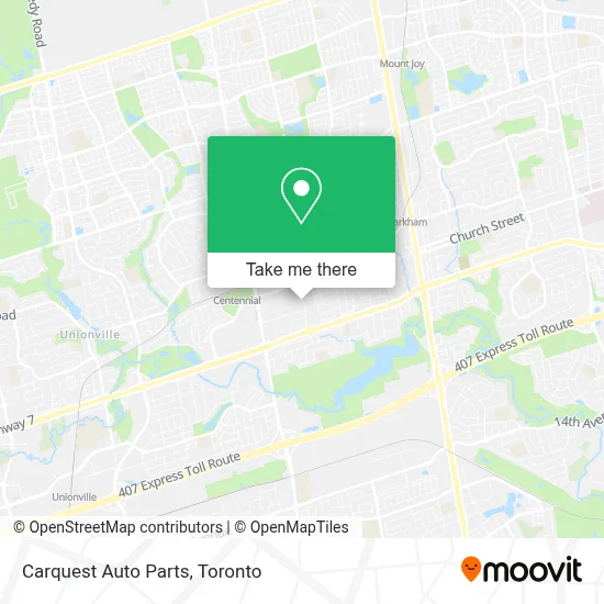Carquest Auto Parts map
