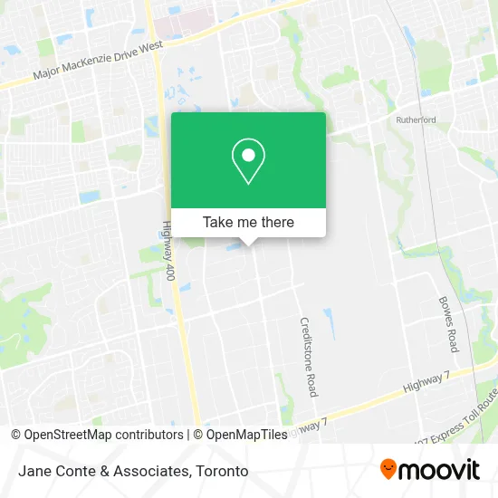 Jane Conte & Associates map