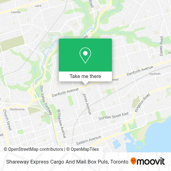 Shareway Express Cargo And Mail Box Puls map