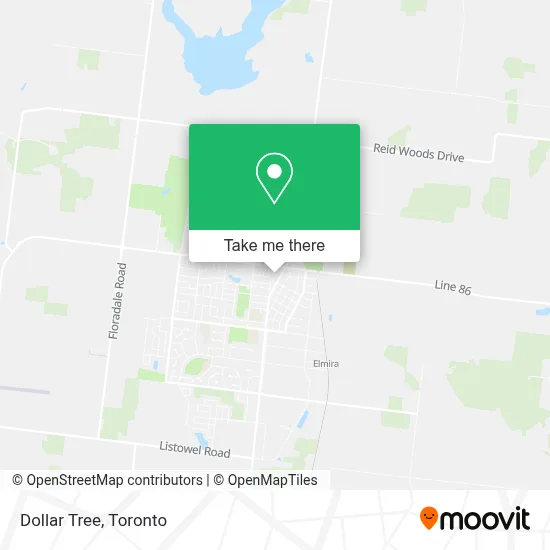 Dollar Tree map