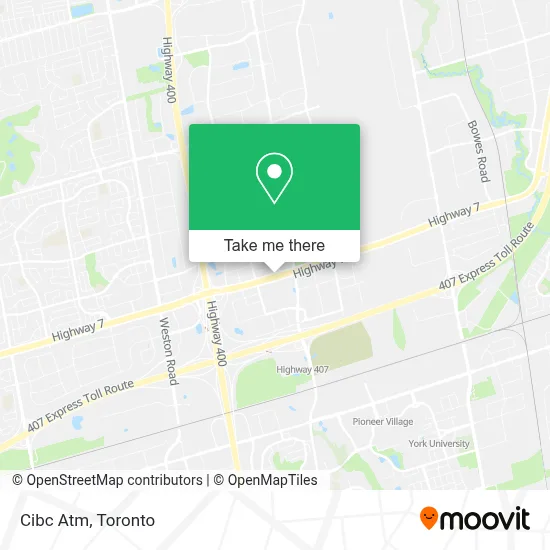 Cibc Atm map