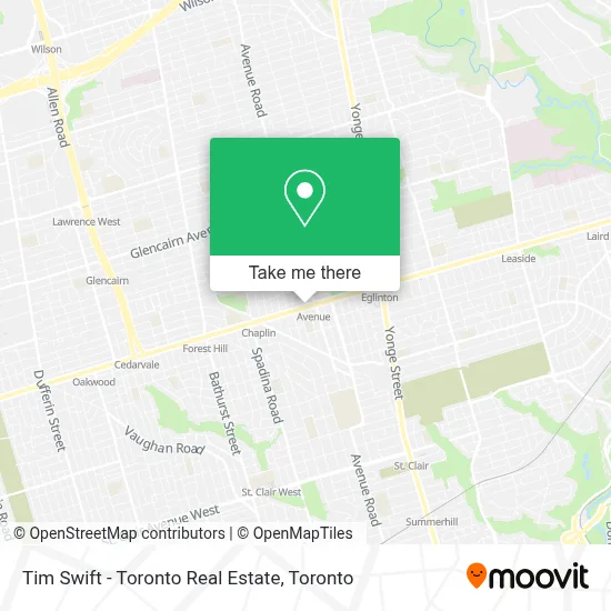 Tim Swift - Toronto Real Estate map