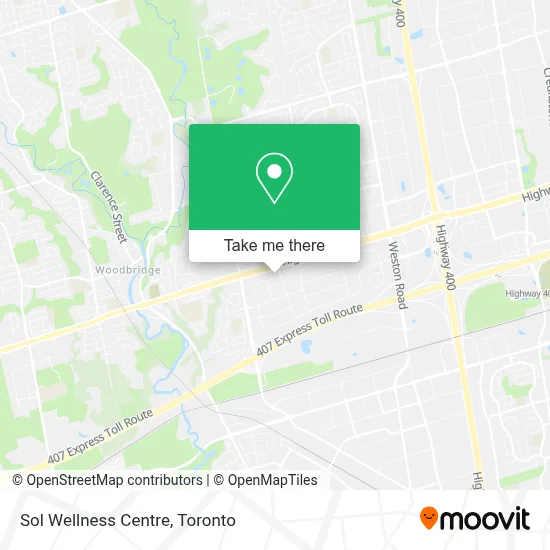 Sol Wellness Centre map