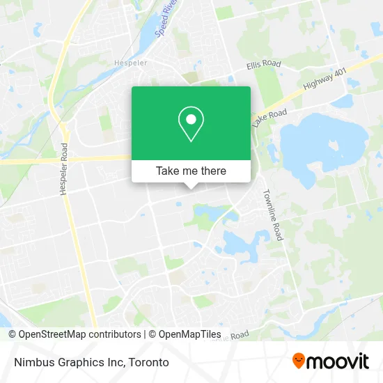 Nimbus Graphics Inc map