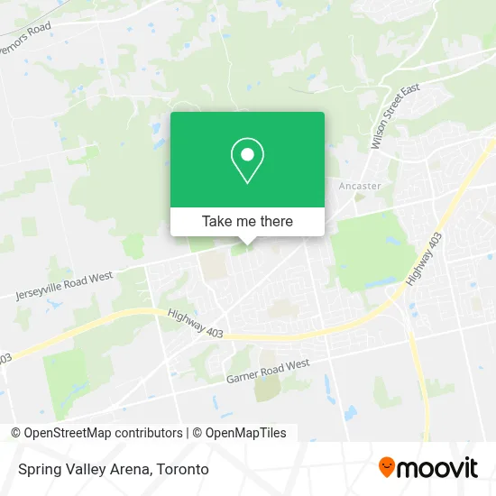 Spring Valley Arena map