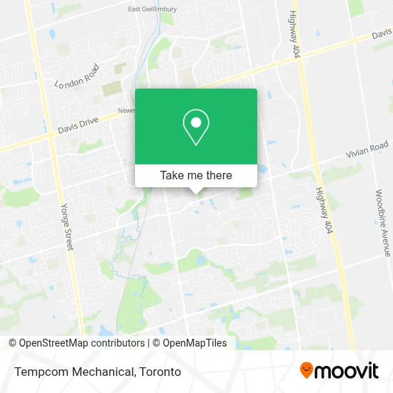 Tempcom Mechanical map