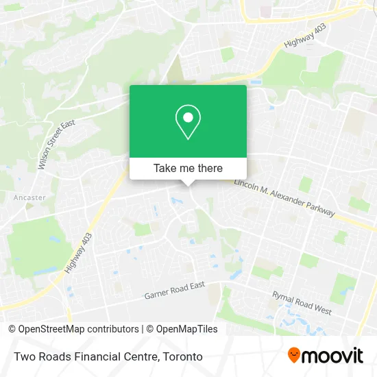 Two Roads Financial Centre map