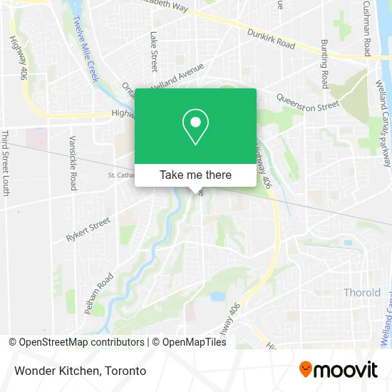 Wonder Kitchen map