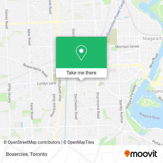 Boxercise map
