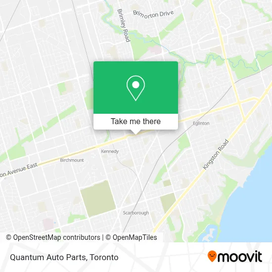 Quantum Auto Parts map
