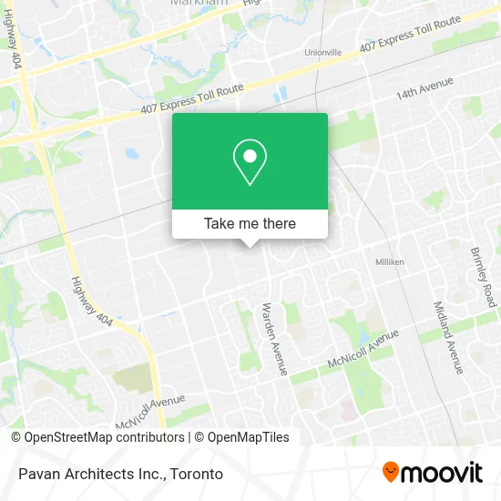 Pavan Architects Inc. map