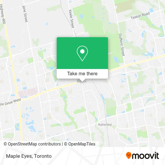 Maple Eyes map