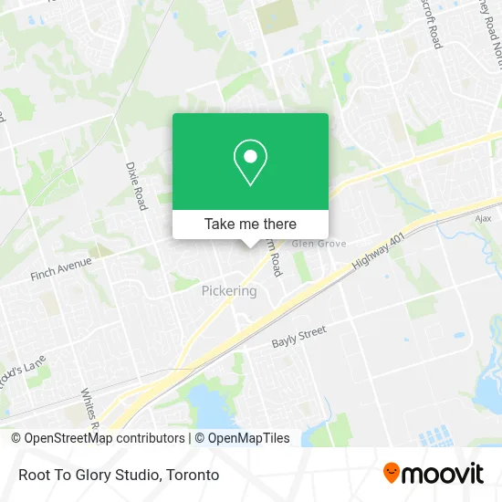 Root To Glory Studio map