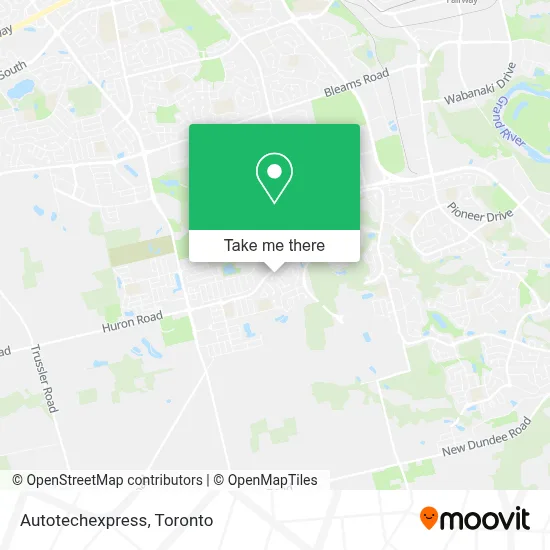 Autotechexpress map