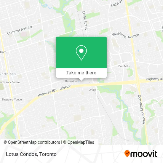 Lotus Condos map