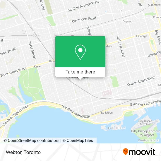 Webtor map