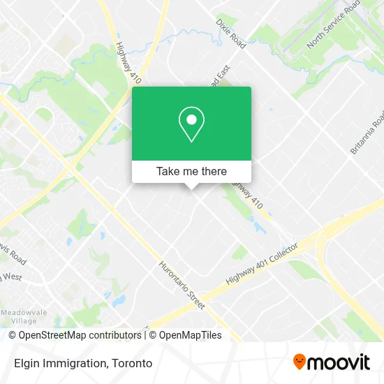 Elgin Immigration map